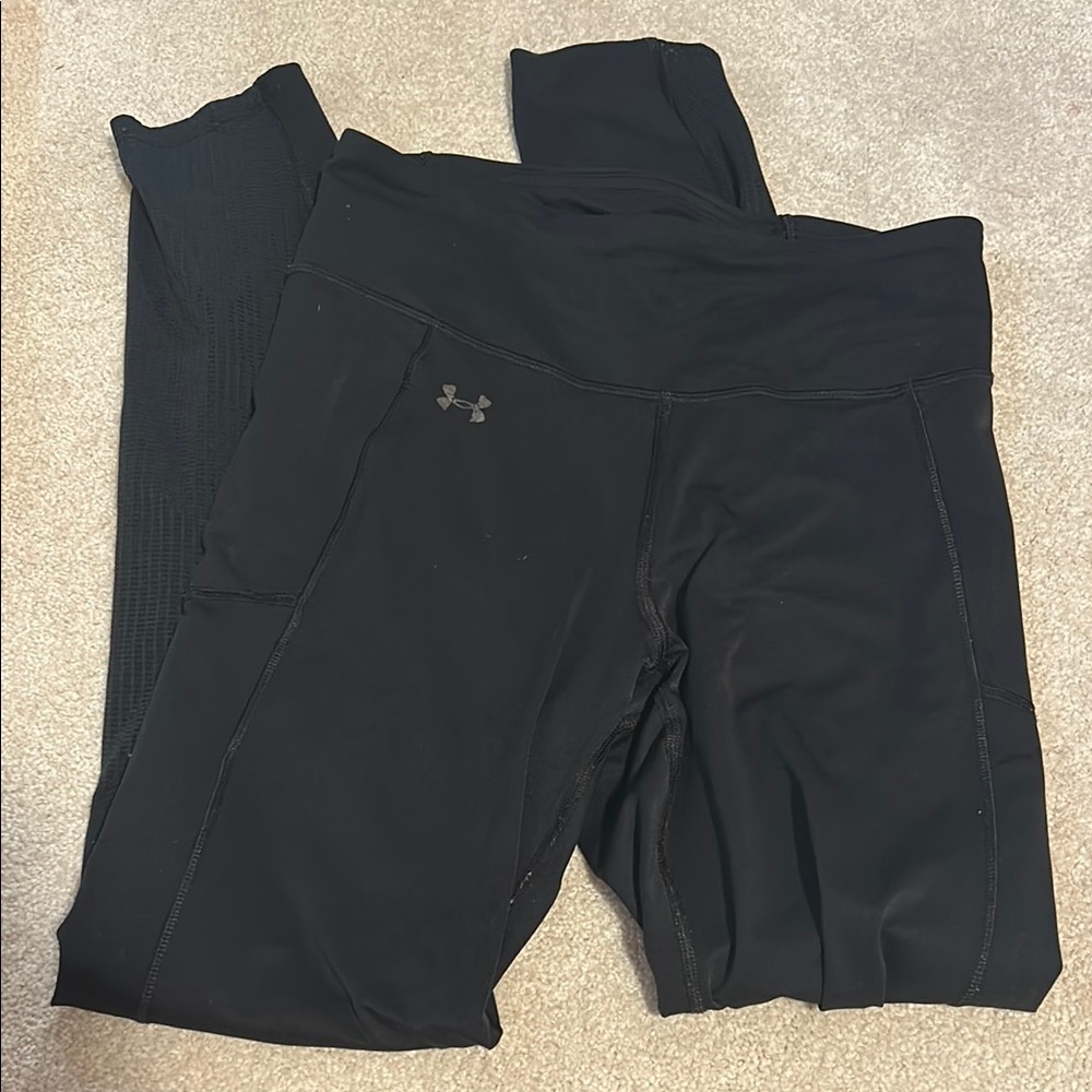 Under Armour‎ Jet Black Performance Leggings